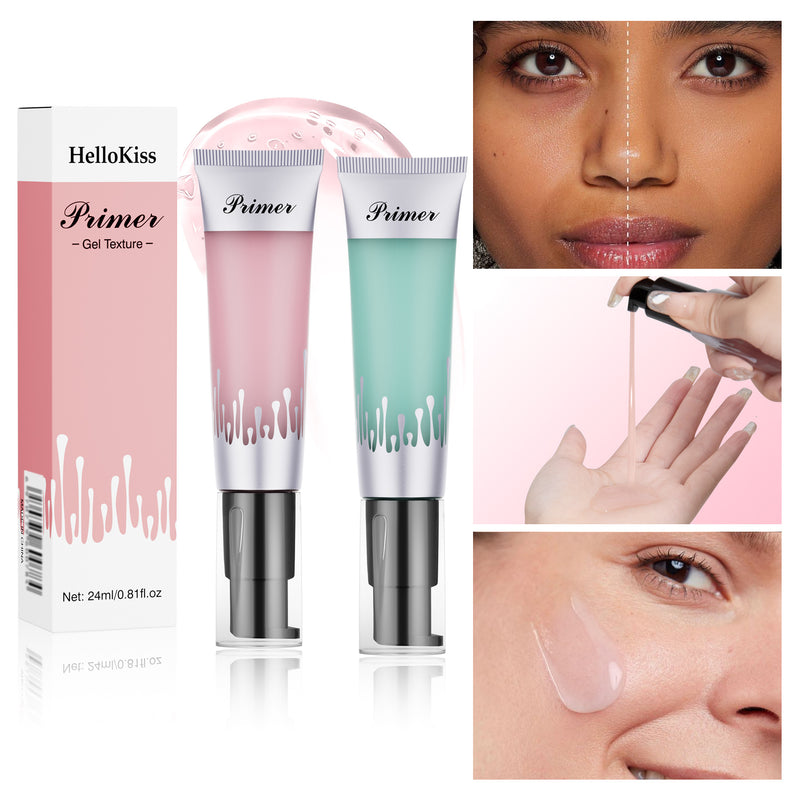 Novo Hellokiss Natural Transparente Maquiagem Frente Isolamento corretivo Hidratante Roupas Frente Maquiagem Crossborder Maquiagem Básica